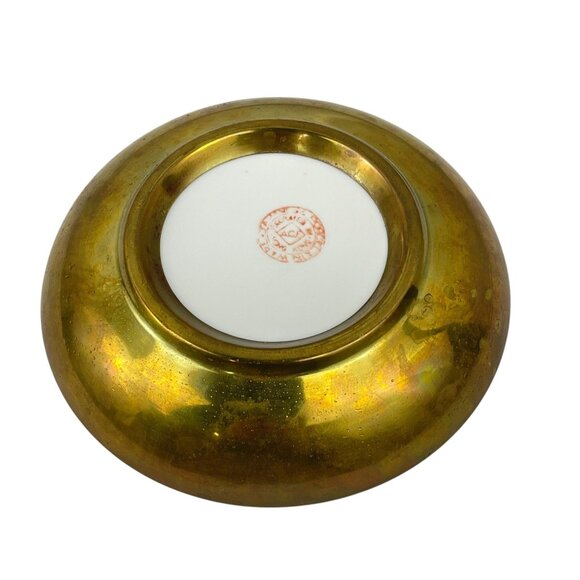 Vintage Japanese ACF Floral Phoenix Design 8 Porcelain Hand Painted in Hong Kon - Picture 5 of 11